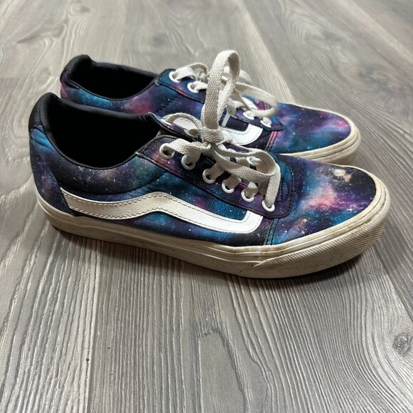 Vans Old Skool Galaxy Sneakers Size 6.5 Women’s Cosmic Print - Picture 1 of 5